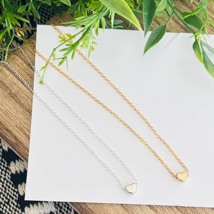 Peddle Your Paper - Wholesale Pendant/Charm Necklace - Stunning Mother's Day Heart Necklace & Stationery Card2