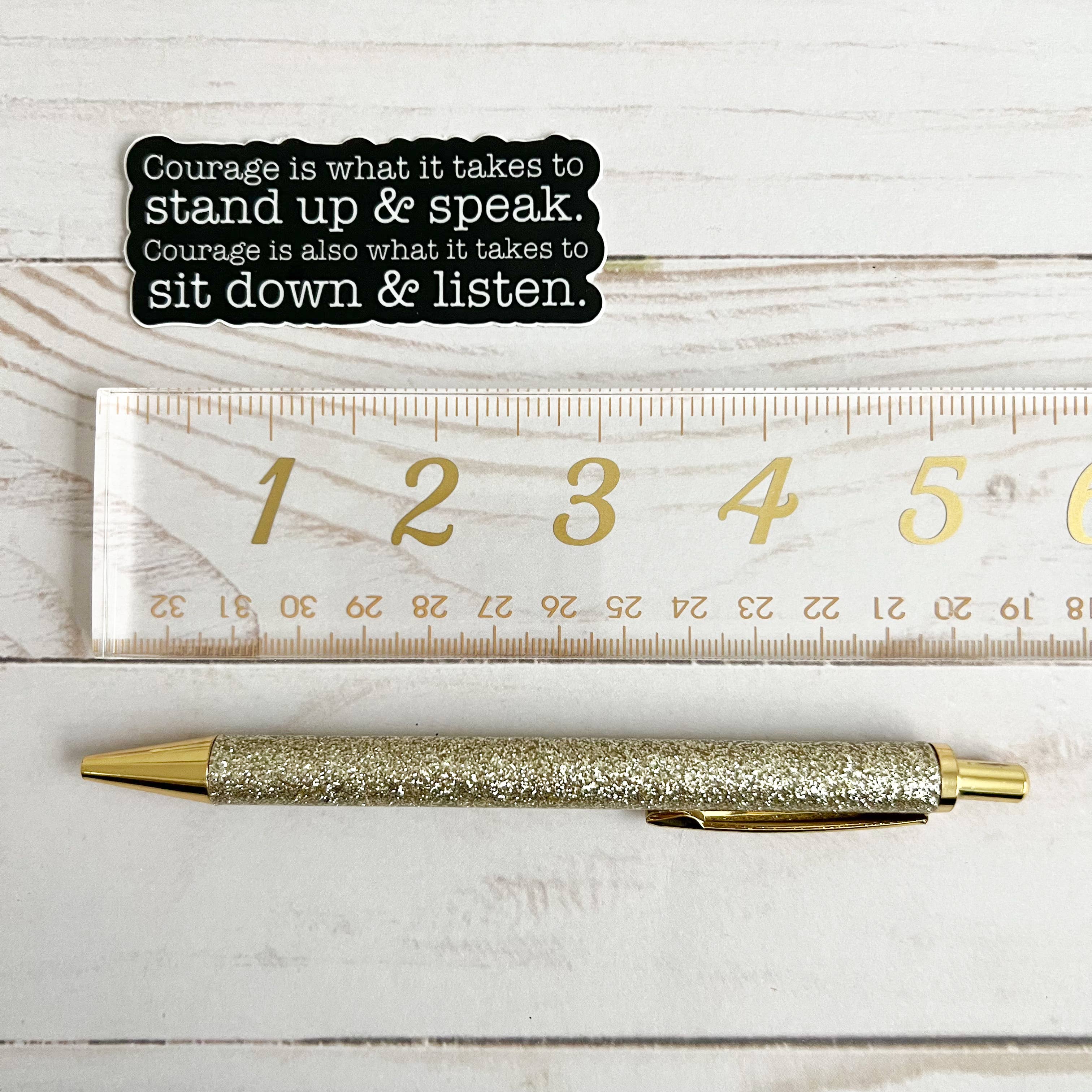 swaygirls - Vendita all'ingrosso Adesivo - Adesivo Courage | Citazione di Winston Churchill5