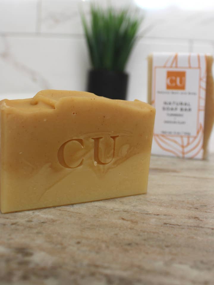 Turmeric & Kaolin Clay Soap for wholesale by Cherish U
