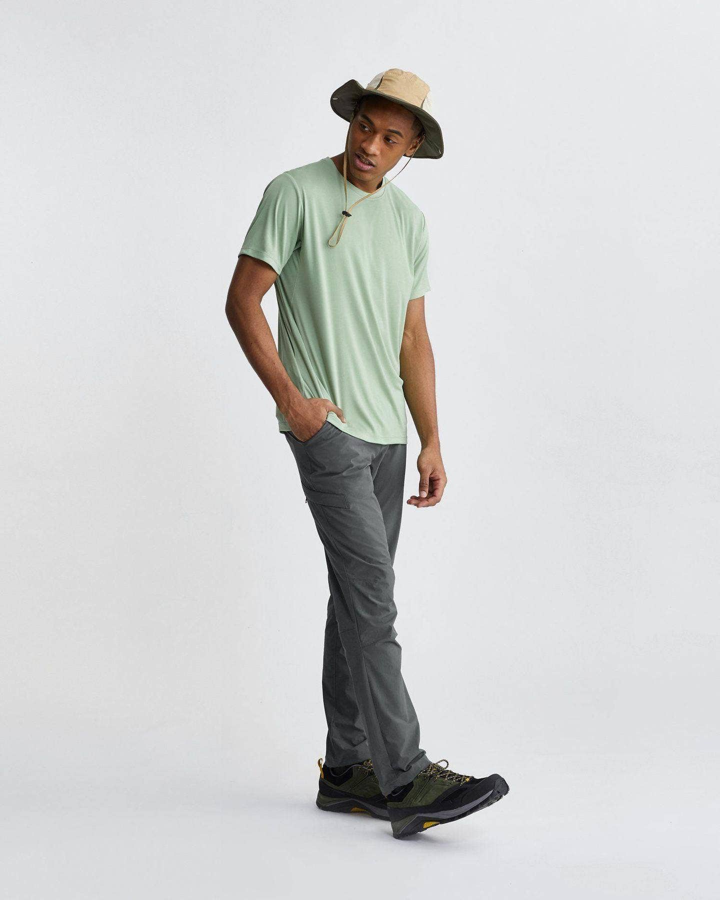 Riverrock Charcoal Men's Helios Trail Pant - Regular for wholesale on Faire3