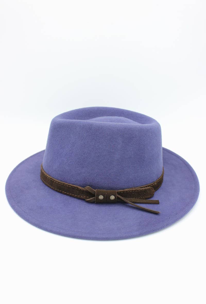 Hologramme Paris - Wholesale Fedora - Unisex - Waterproof wool Fedora hat with belt16