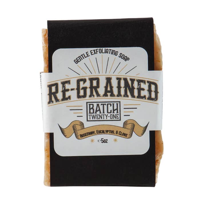 Savon à barres re-grainé - Romarin, Eucalyptus, Girofle pour la vente par Batch Twenty-one