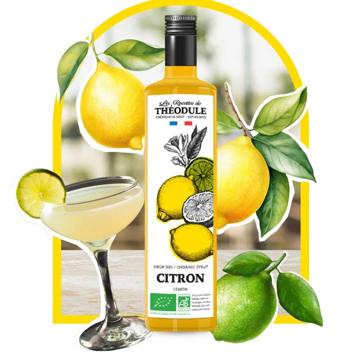 Antésite - Maison Noirot - Wholesale Flavored Syrup - Organic Lemon Syrup 50 cl0