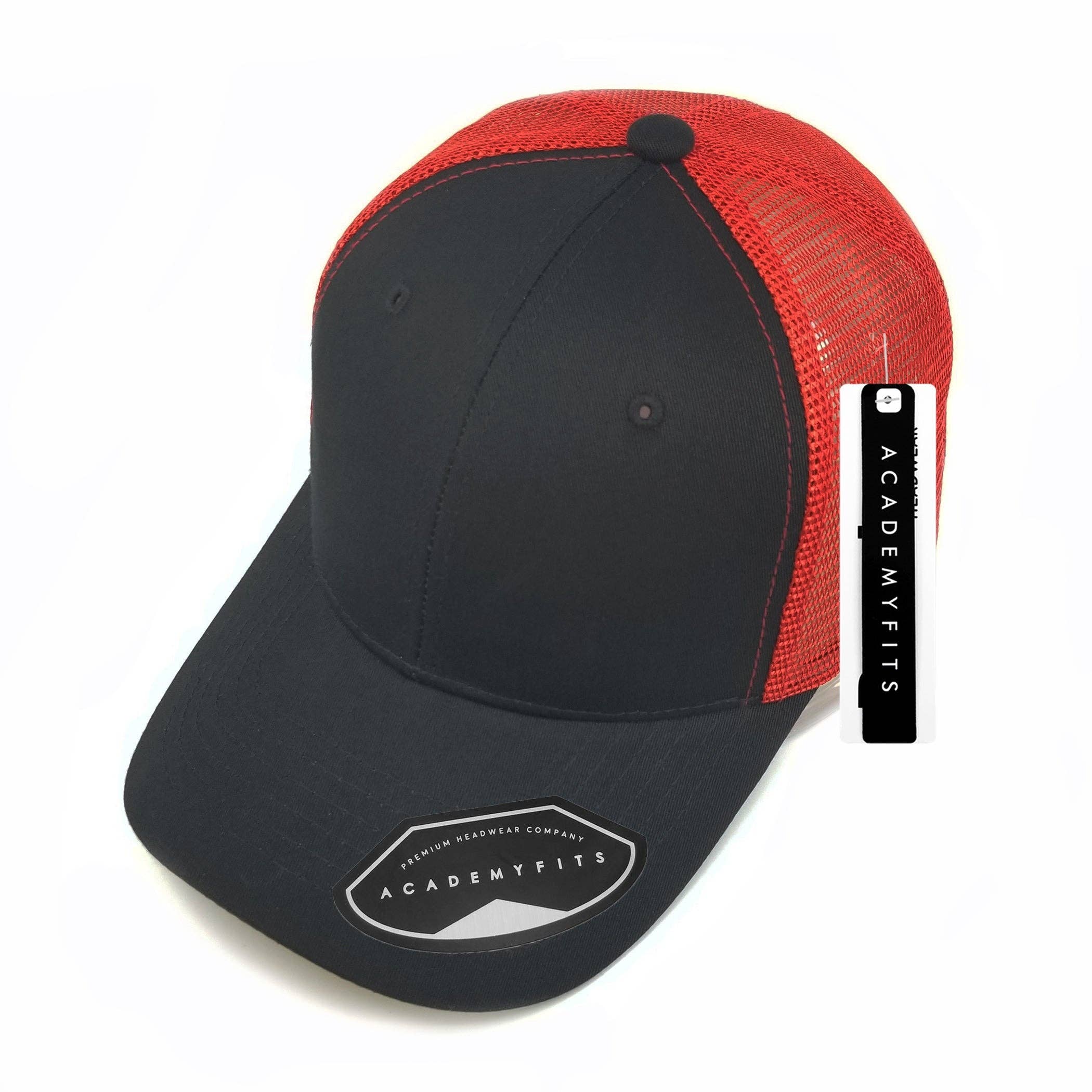The Park Wholesale – wholesale Trucker hat – Unisex – Academy Fits Cotton Curve Trucker Hat - 20733