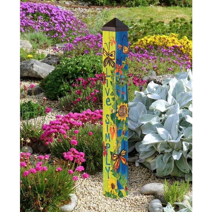 Studio M - Wholesale Outdoor Ornament/Decor - Grace & Gratitude 40" Art Pole3