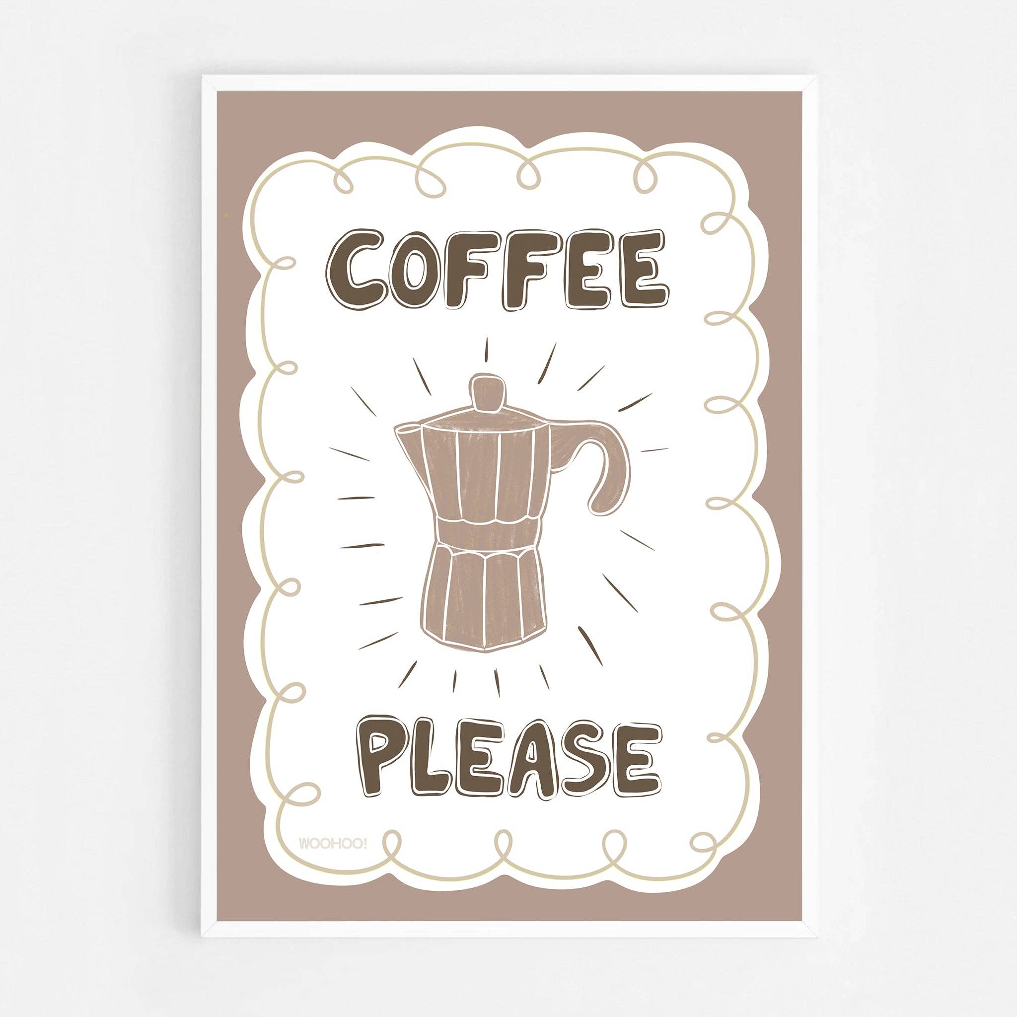Woo Hoo Prints – wholesale Art print – COFFEE PLEASE PRINT6