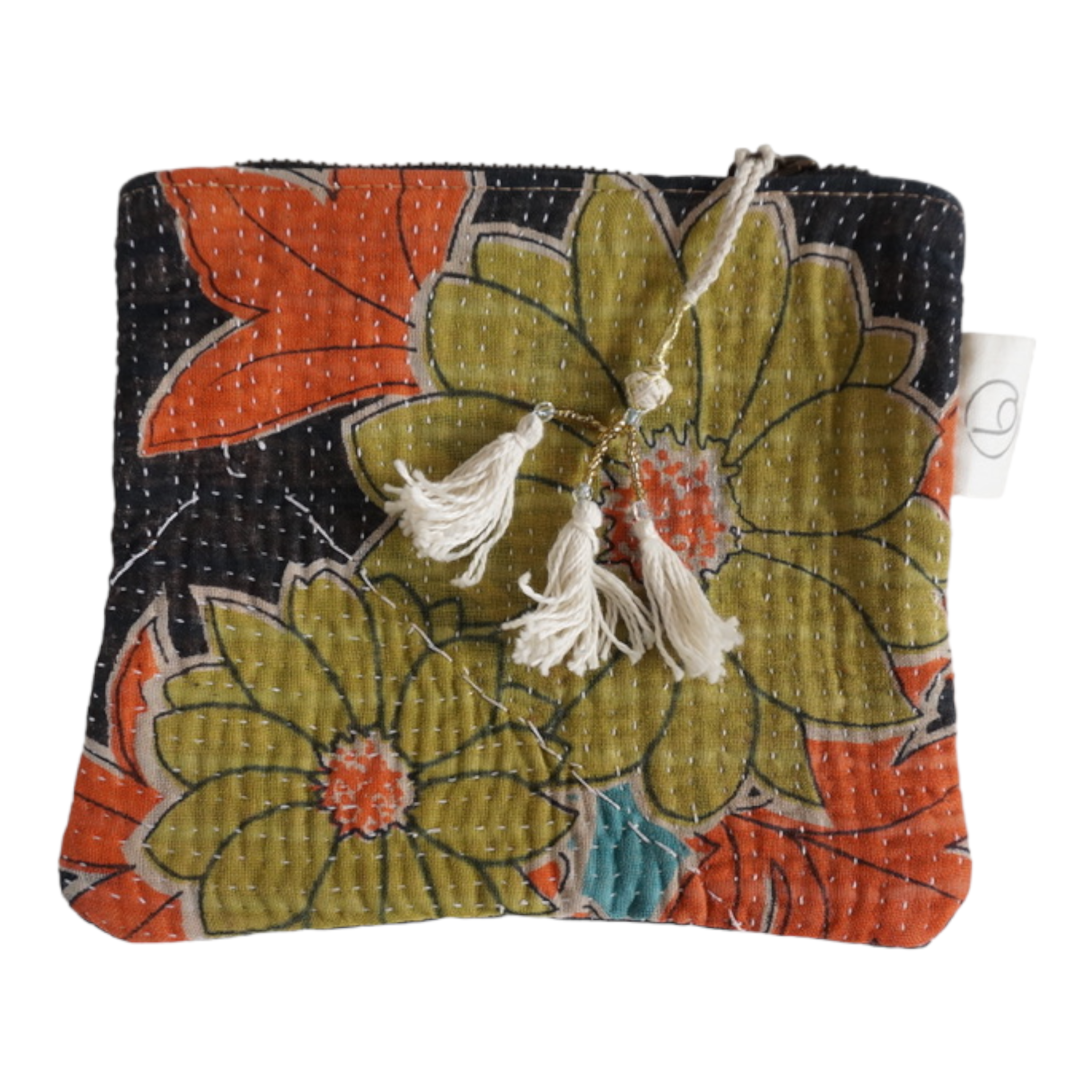 Claire Beaugrand - Wholesale Pouch - Women's - Set of 6 kantha pouches No. 4235