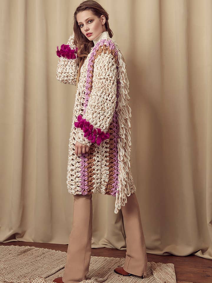 MI MARIA MORENA - Wholesale Jacket - Women's - DHALA (luxury crochet)
1