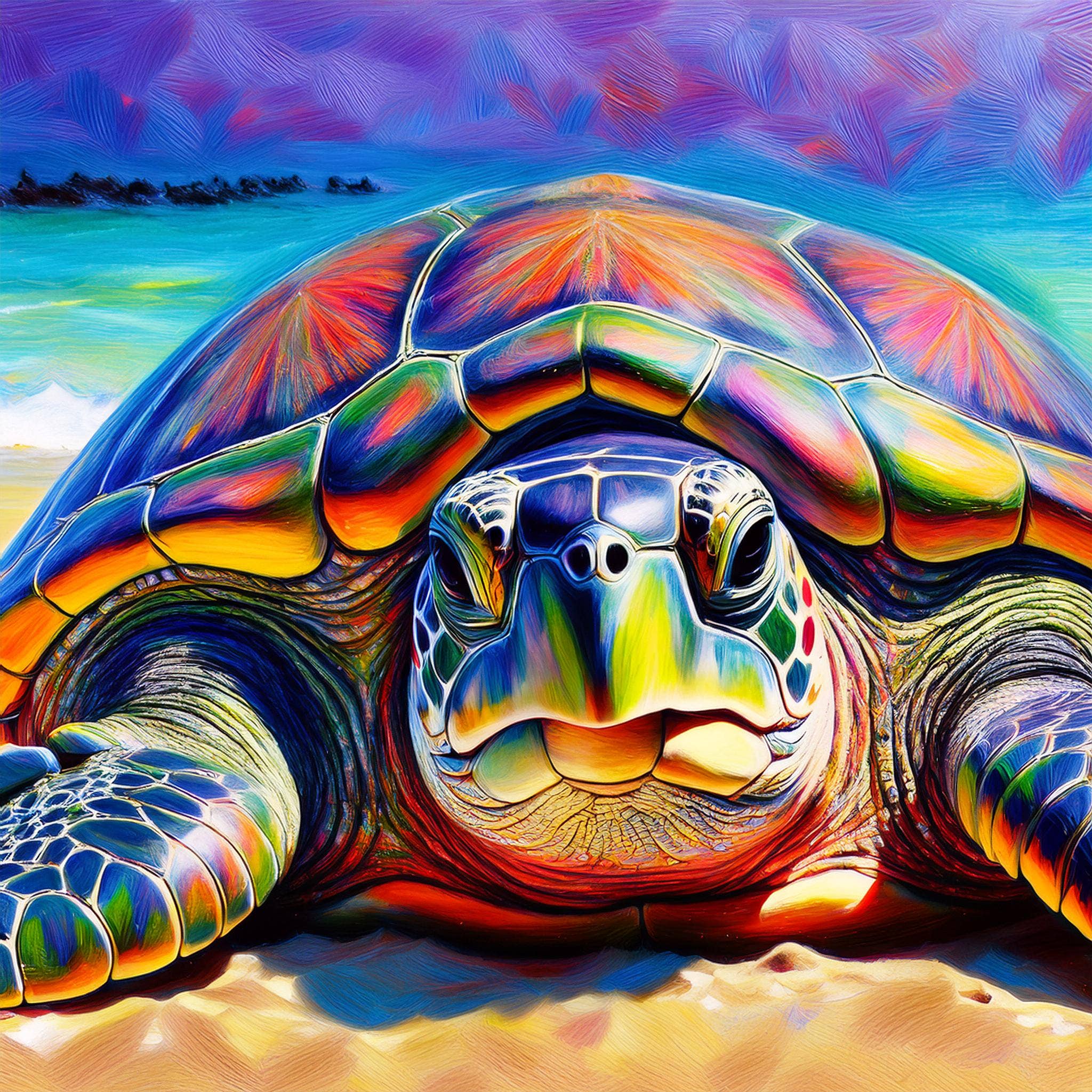 WHIRLED PLANET - Wholesale Coasters - Honu Head On Coaster • Made in Hawaii0