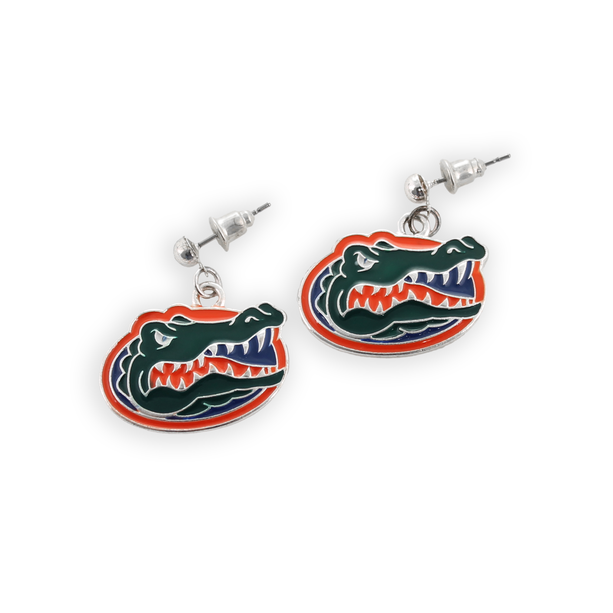 Seasons Jewelry – Brincos de argola por atacado – Brinco com logotipo de esmalte da Flórida1