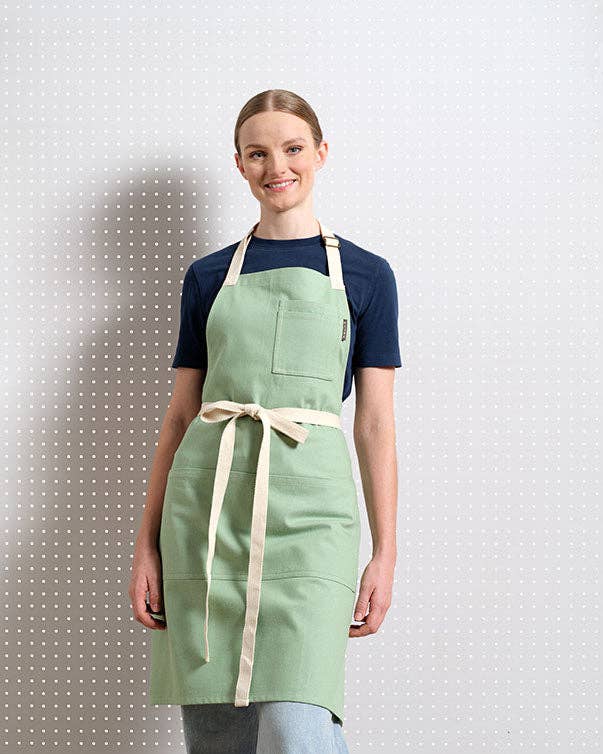 MEEMA - Wholesale Apron - Chef Apron with Pockets – Upcycled Cotton, Adjustable Fit2