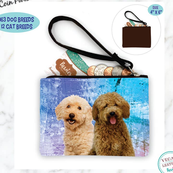 Doodle (2) Coin Purse • Floor Display Optional for wholesale by pawies