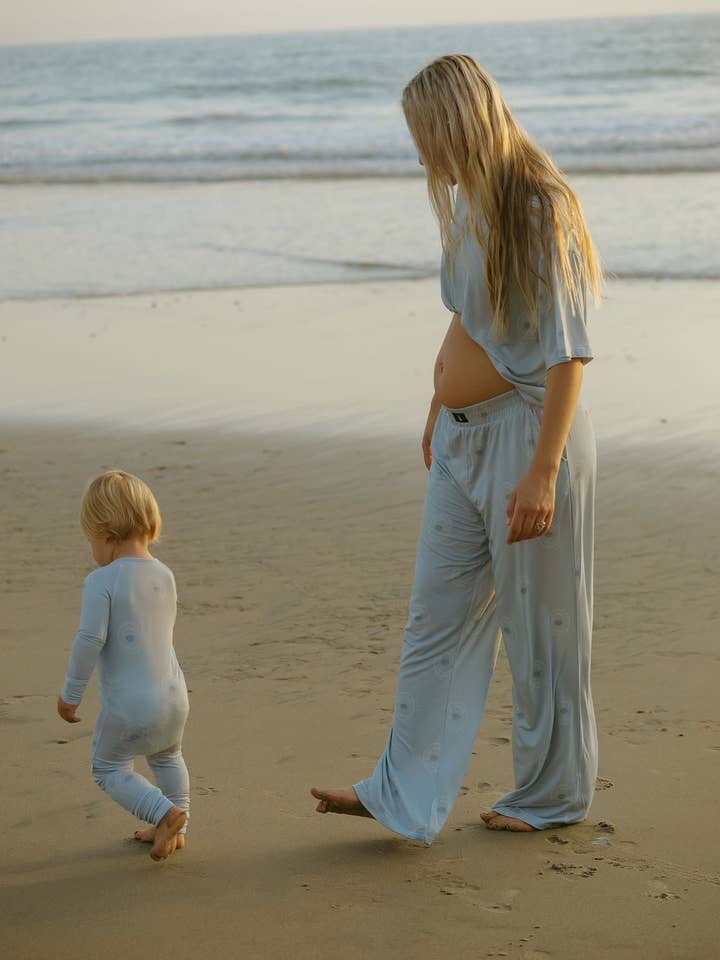 Forever French Baby - Wholesale Lounge Set - Women's - Women's Boxy Tee Lounge Set | San Clemente2