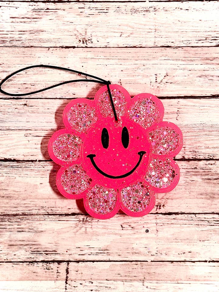 Pink Smiley Flower - Vibrant Hue for wholesale by Heavenly Divine Creations