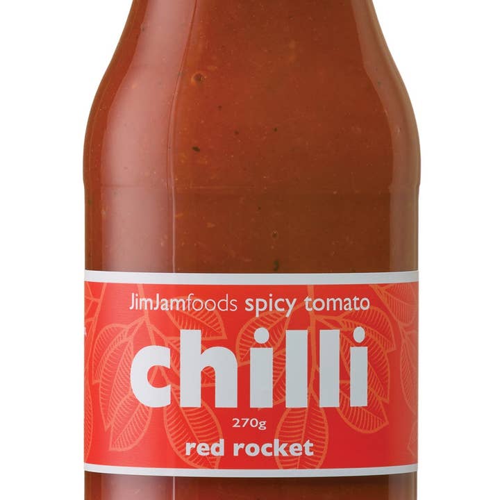 Chilisaus Red Rocket voor wholesale door JimJam Foods