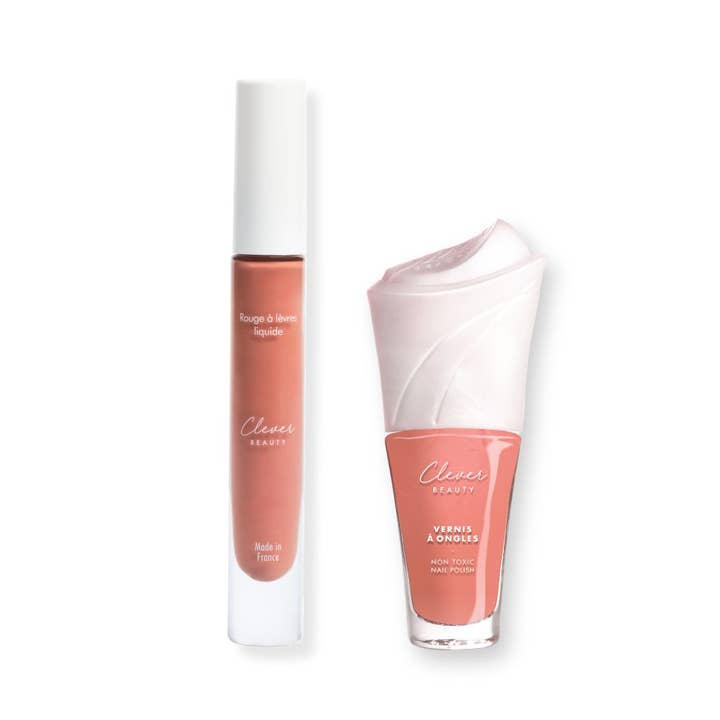 Duo Nude - Lábios e unhas por atacado de CLEVER BEAUTY