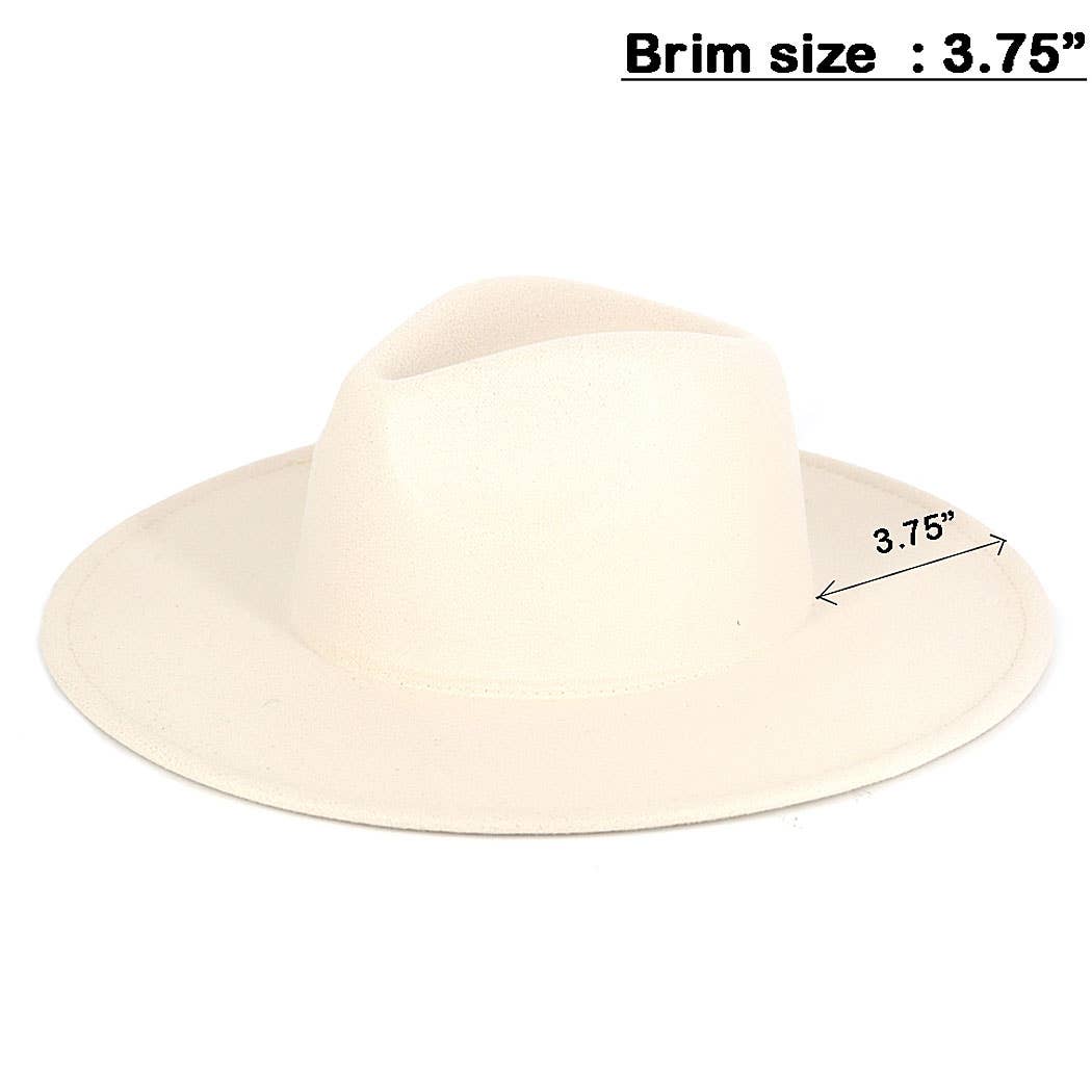 3AM BY H&D ACCESSORIES - Wholesale Fedora - Women's - SOLID PANAMA HAT8