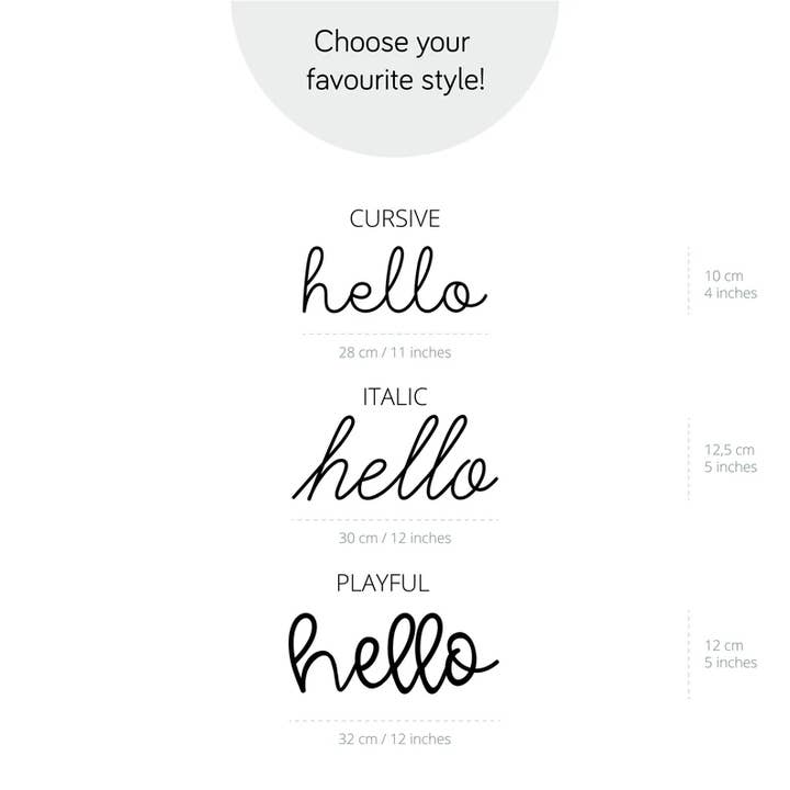 A Clementina - Vente Décoration murale – enfant et bébé - Décoration murale en fil métallique « hello » tricoté pour chambre de bébé5