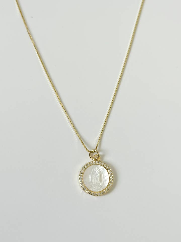 Virgin Mary Necklace for wholesale by Tramps+Thieves