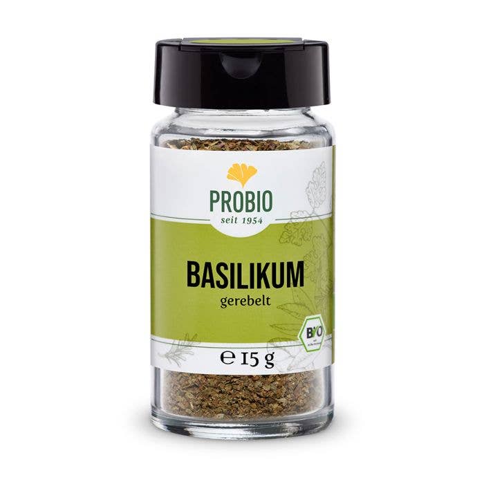 BIO Basilikum gerebelt für den Großhandel von Probio