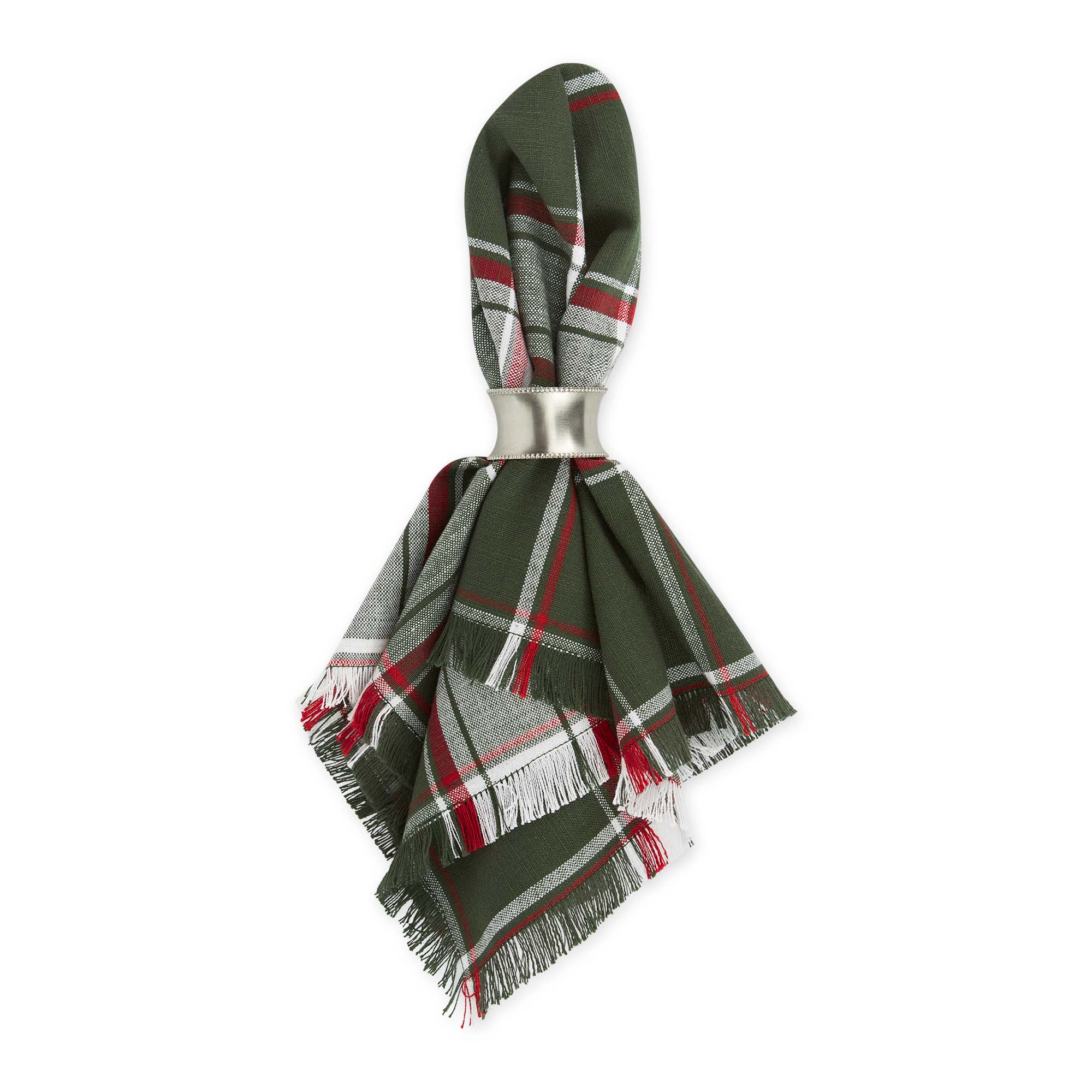 Design Imports - Wholesale Dinner & Cloth Napkin - Deck The Halls Plaid Napkin0