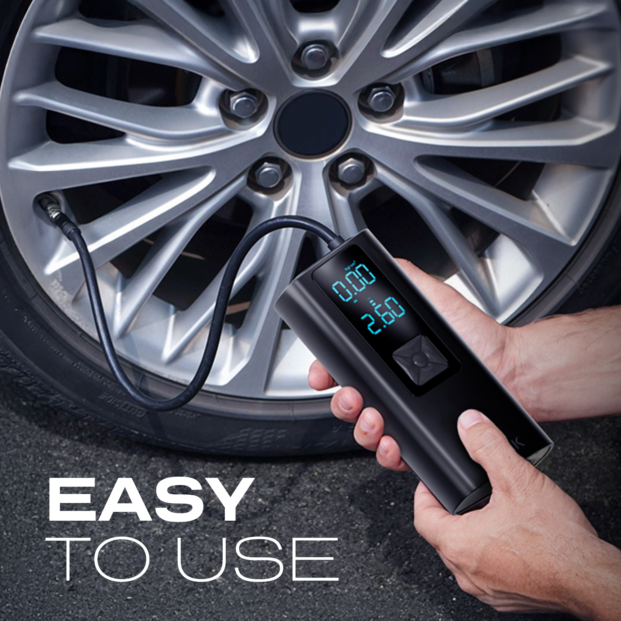 KeySmart / STATIK – Großhandel Mobiles Ladegerät – Reifenheld
Kabellose Luftpumpe | Tragbarer Reifenaufbläser6