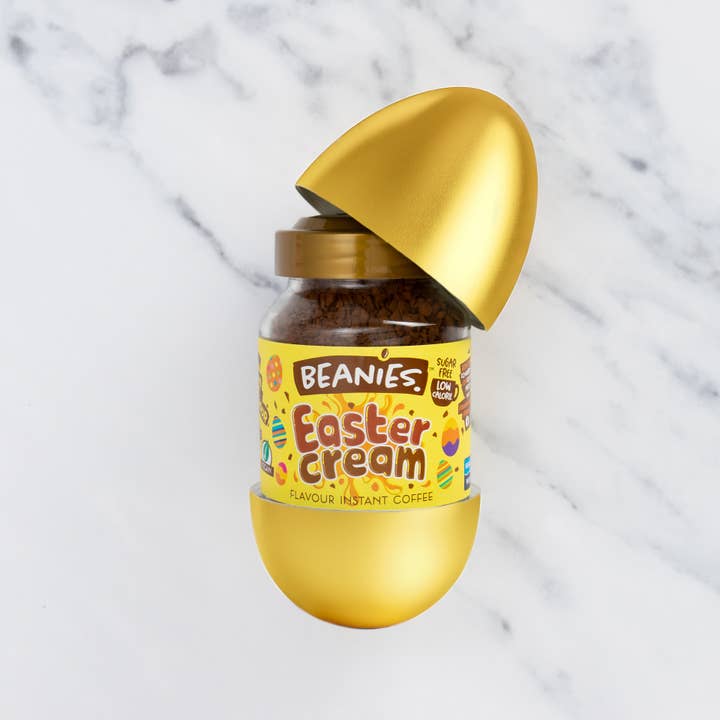 NEW Beanies 50g Easter Cream Instant Flavoured Coffee for wholesale by Beanies The Flavour Co. Ltd