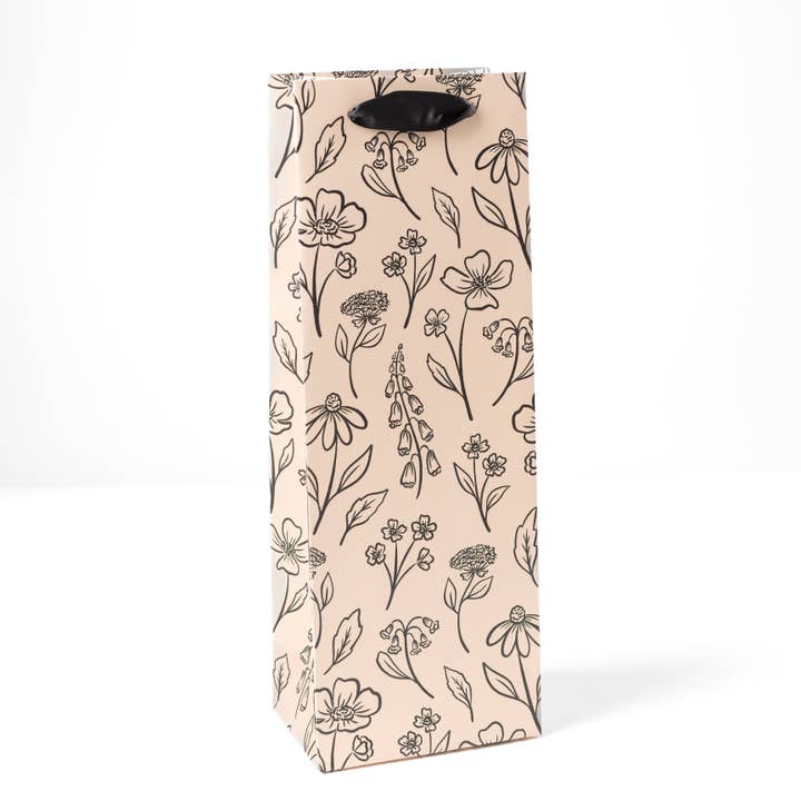 Elyse Breanne Design - Wholesale Gift bag - Pressed Floral Gift Bag3