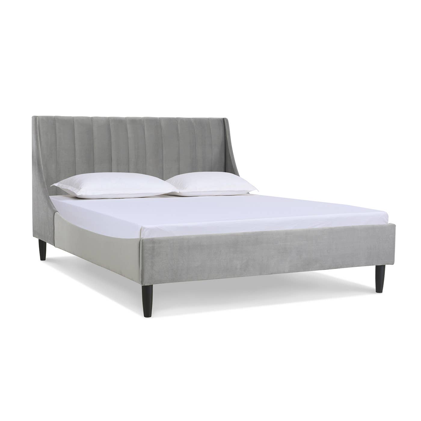 Jennifer Taylor Home - Wholesale Bed - Aspen Vertical Tufted Modern Headboard Platform Bed9