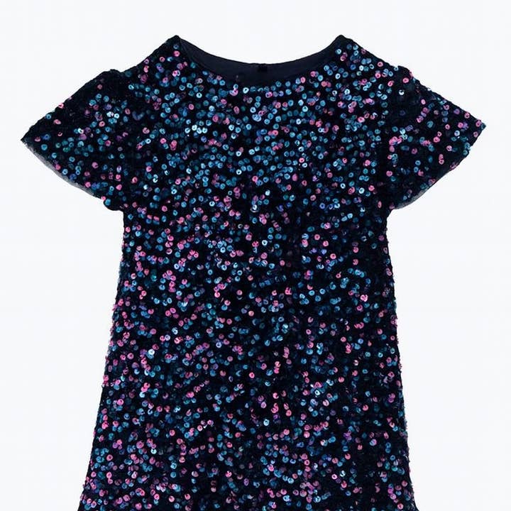 Abito Gemma - Blu Scuro per la vendita all'ingrosso da parte di LE BIG