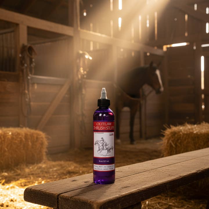 Outlaw Thrush Stuff - Wholesale Horse conditioner/grooming aid - Outlaw Thrush stuff- Horse Thrush Treatment- Preventing and Treating Thrush in Horses8