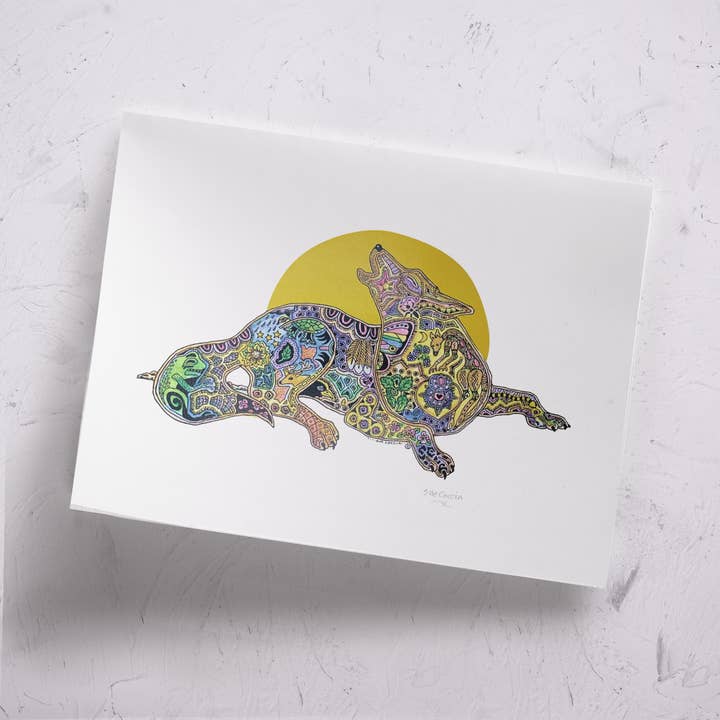 Wolf Signed Print for wholesale by EarthArt International