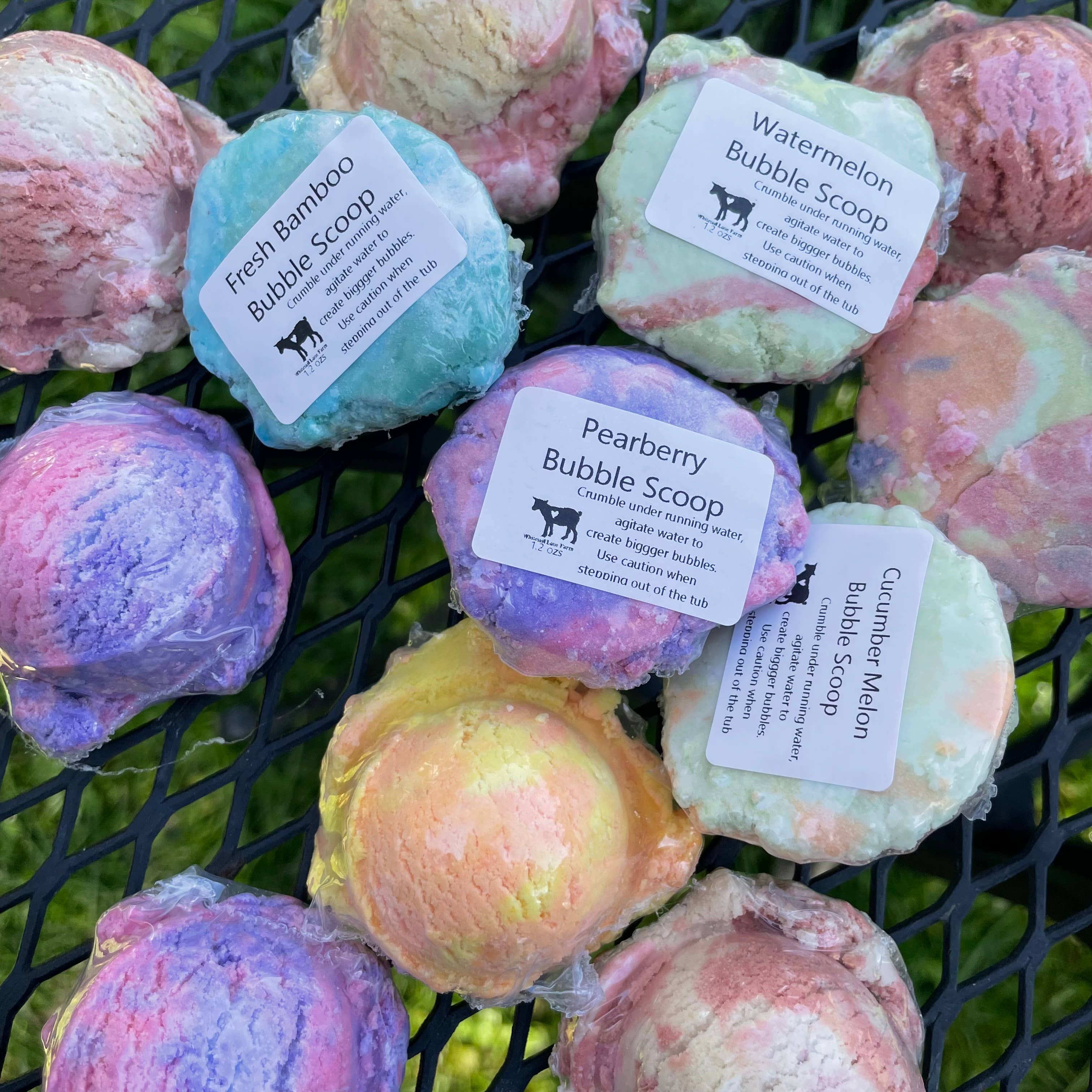 Whitetail Lane Farm Goat Milk Soap - Wholesale Bubble Bath - Bubble Scoops Solid Bubble Bath American Berry4