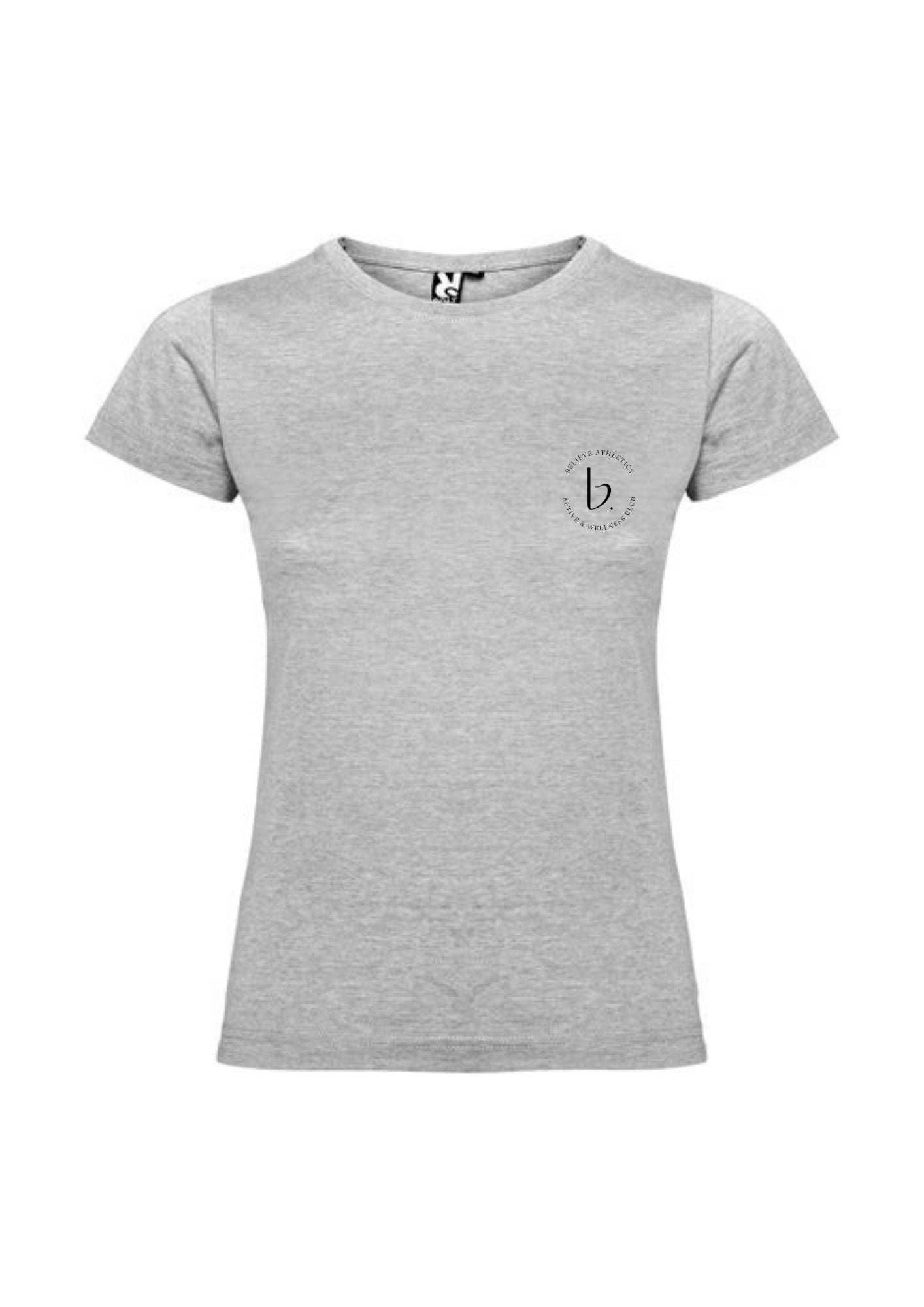 Lightgrey Camiseta Algodon Believe for wholesale on Faire4