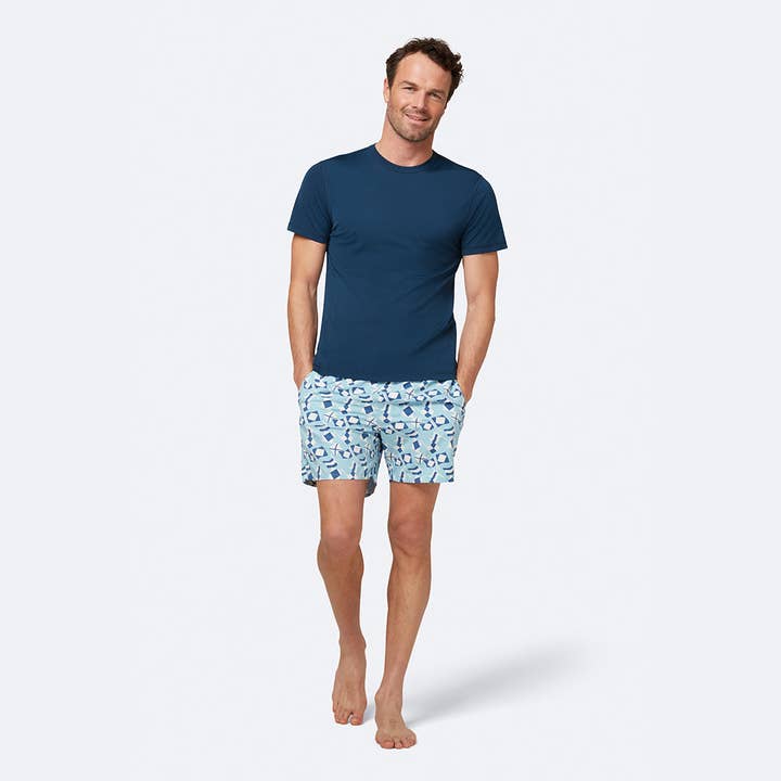 Tom Teddy UK – wholesale Rashguard – Men's – Deep Blue Short Sleeve Rash Guard2