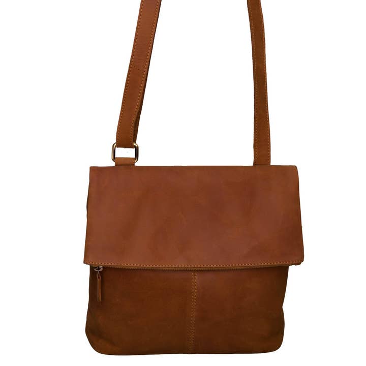 Quincy - Cross Body Flapover for wholesale by Badbury & Oak