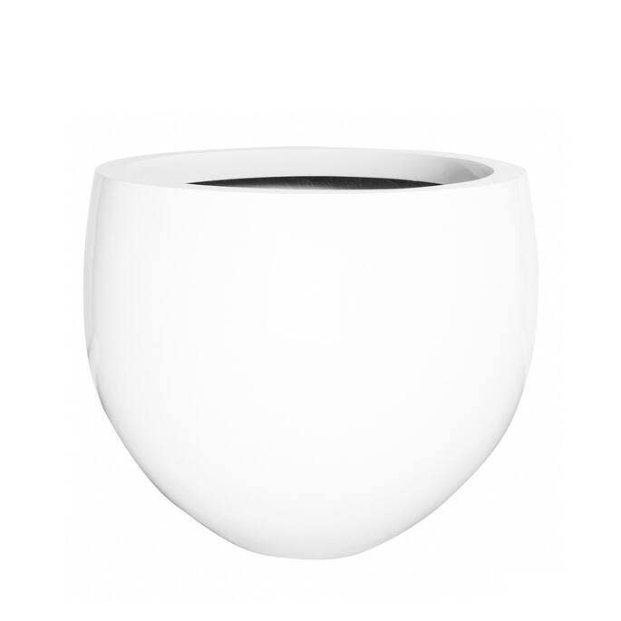 Jumbo Orb S - Bianco lucido - L87cm x A73cm per la vendita all'ingrosso da parte di Pottery Pots