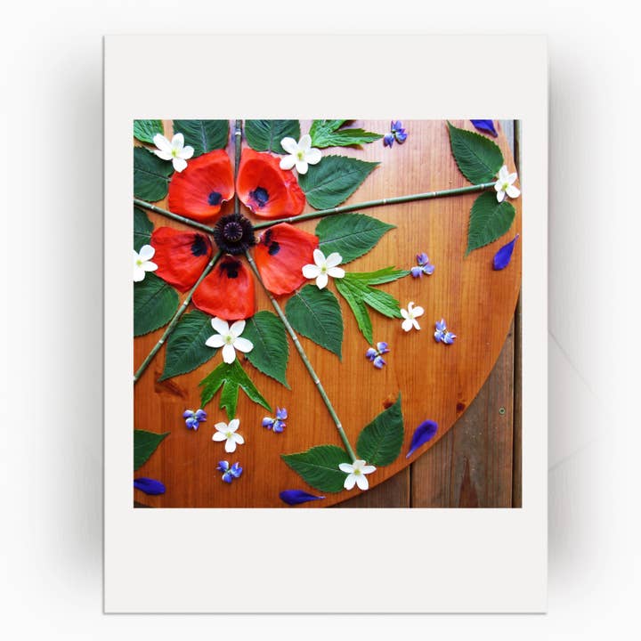 Nature / Flower Mandala Card :: Integrity for wholesale by Nature Mandala Art