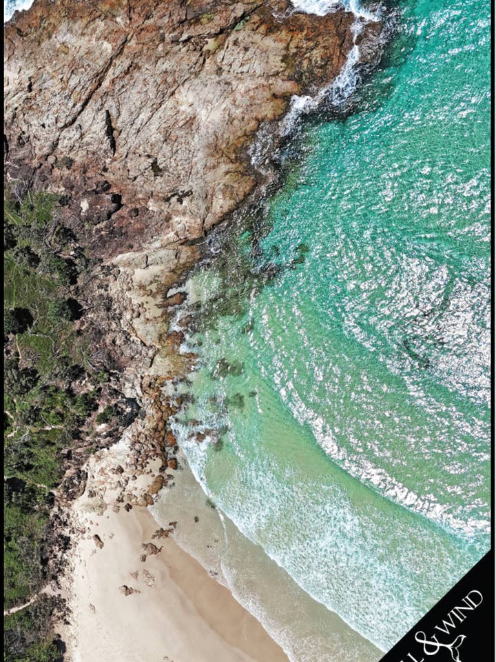 Honeymoon Bay Multi-Towel / Tea Towel - Lux Microfibre for wholesale by Will and Wind - Beach Towels & Accessories