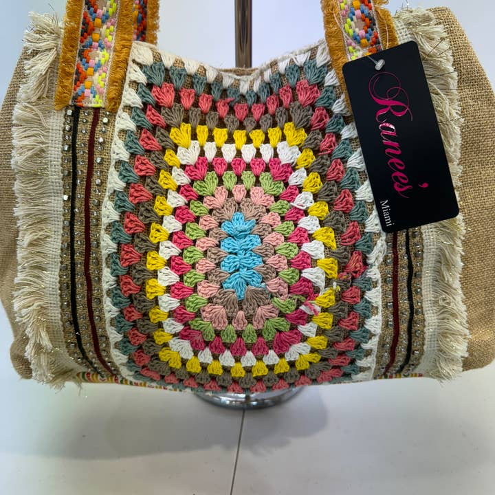 Ranee's Accessories - Vendita all'ingrosso Borsa tote - Donna - Borsa all'uncinetto