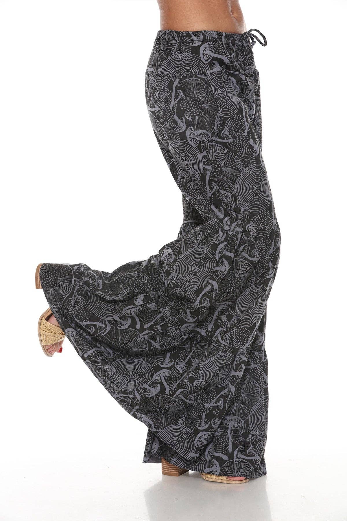 Lakhays Collection Inc. - Wholesale Pants - Women's - Mushroom Tiered Jersey Pants13