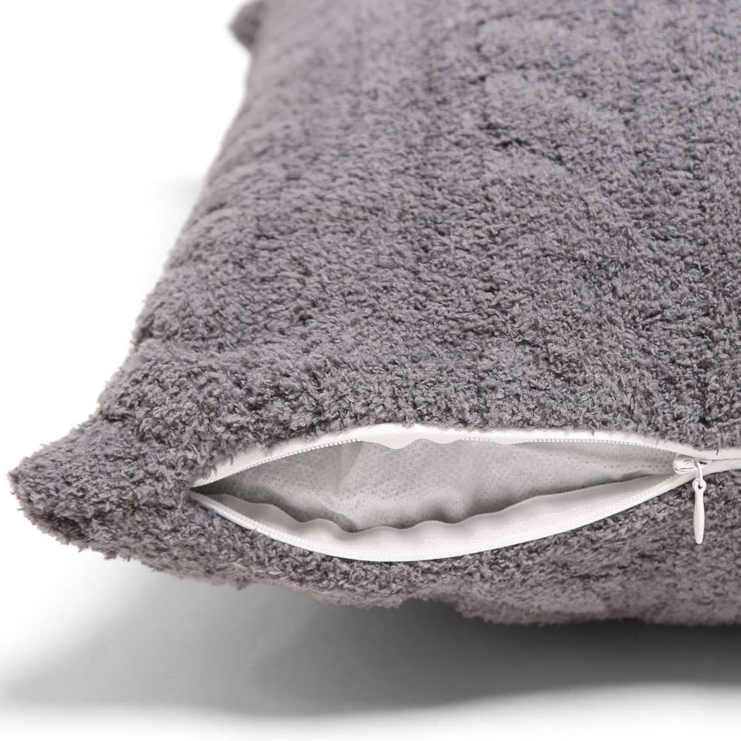 Fashion City - Wholesale Throw Pillow Cover - Braided Cable Knit Luxury Soft Cushion Cover4