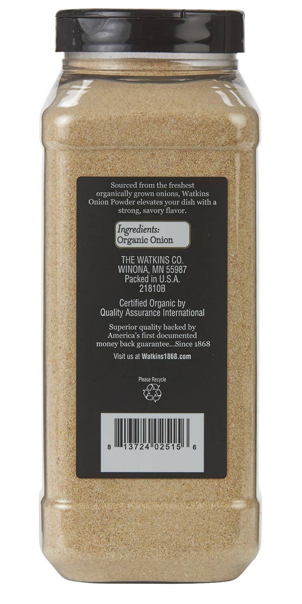 The Watkins Co. - Wholesale Dried Spice - Organic Onion Powder, 22.0 oz1