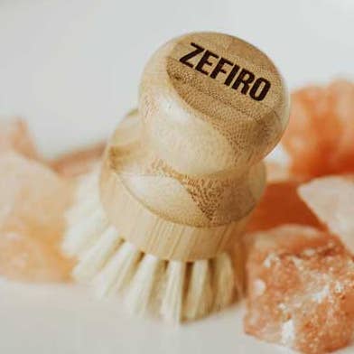 Scrubber in bambù per la vendita all'ingrosso da parte di Zefiro