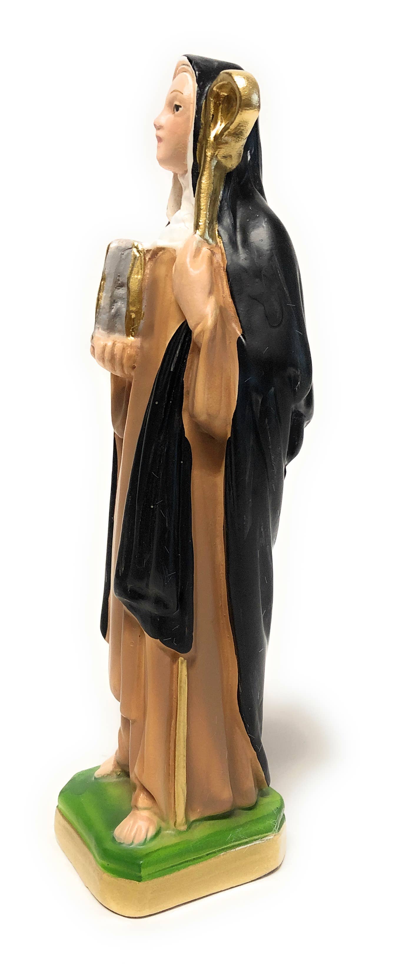 Costa Articoli Religiosi - Wholesale Decorative Figurine - Statue of Saint Bridget in plaster cm. 202