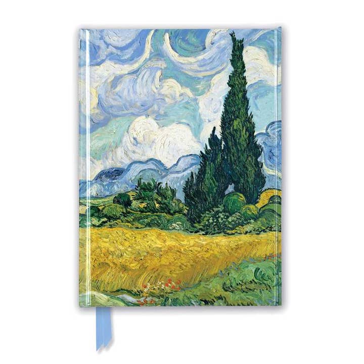 Vincent van Gogh: Wheat Field with Cypresses (Foiled Journal) by for wholesale by Simon & Schuster