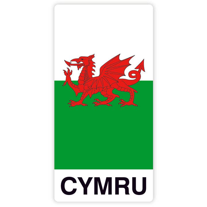 Cymru Dragon bildekal för wholesale av Eurostick