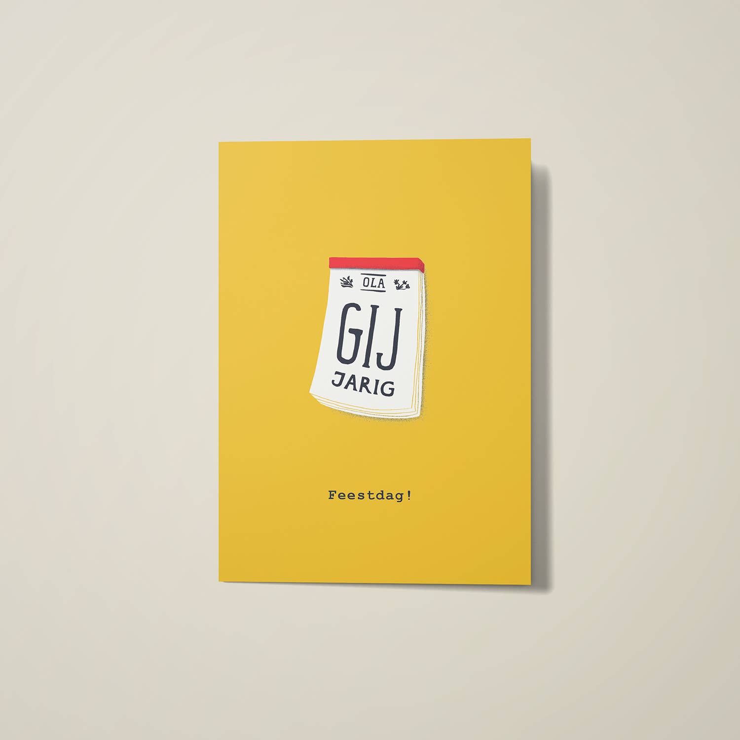 Zirla - Vendita all'ingrosso Biglietti di auguri - Gij Jarig2