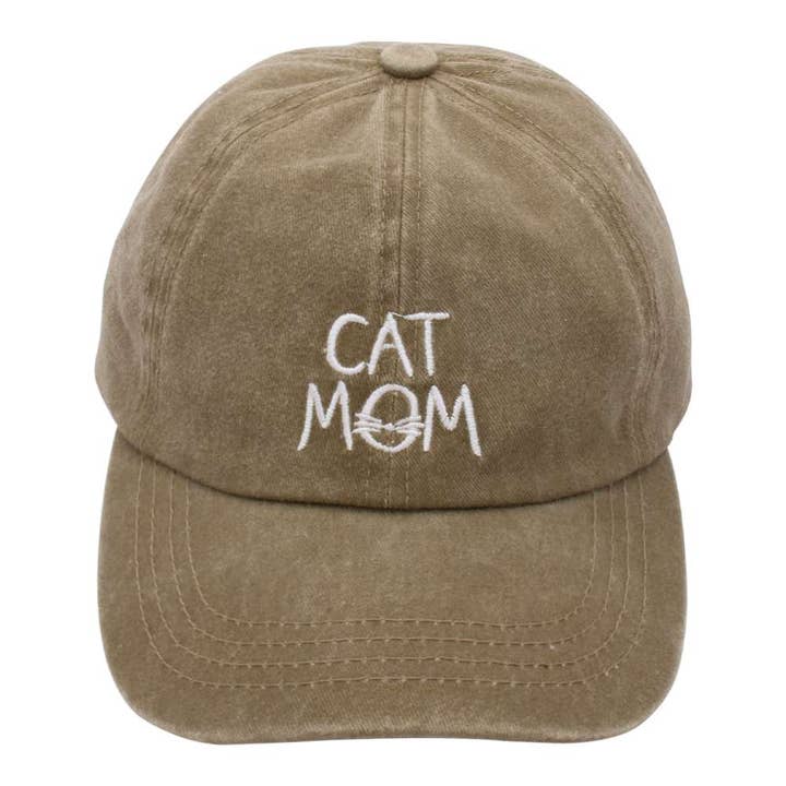 anbfashion - Wholesale Baseball Cap - Women's - CAT MOM CAP HAT 171091