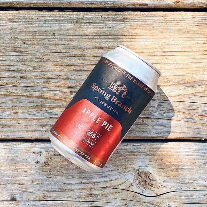 Spring Branch Kombucha - Wholesale Kombucha - Apple Pie Kombucha, 12 oz2